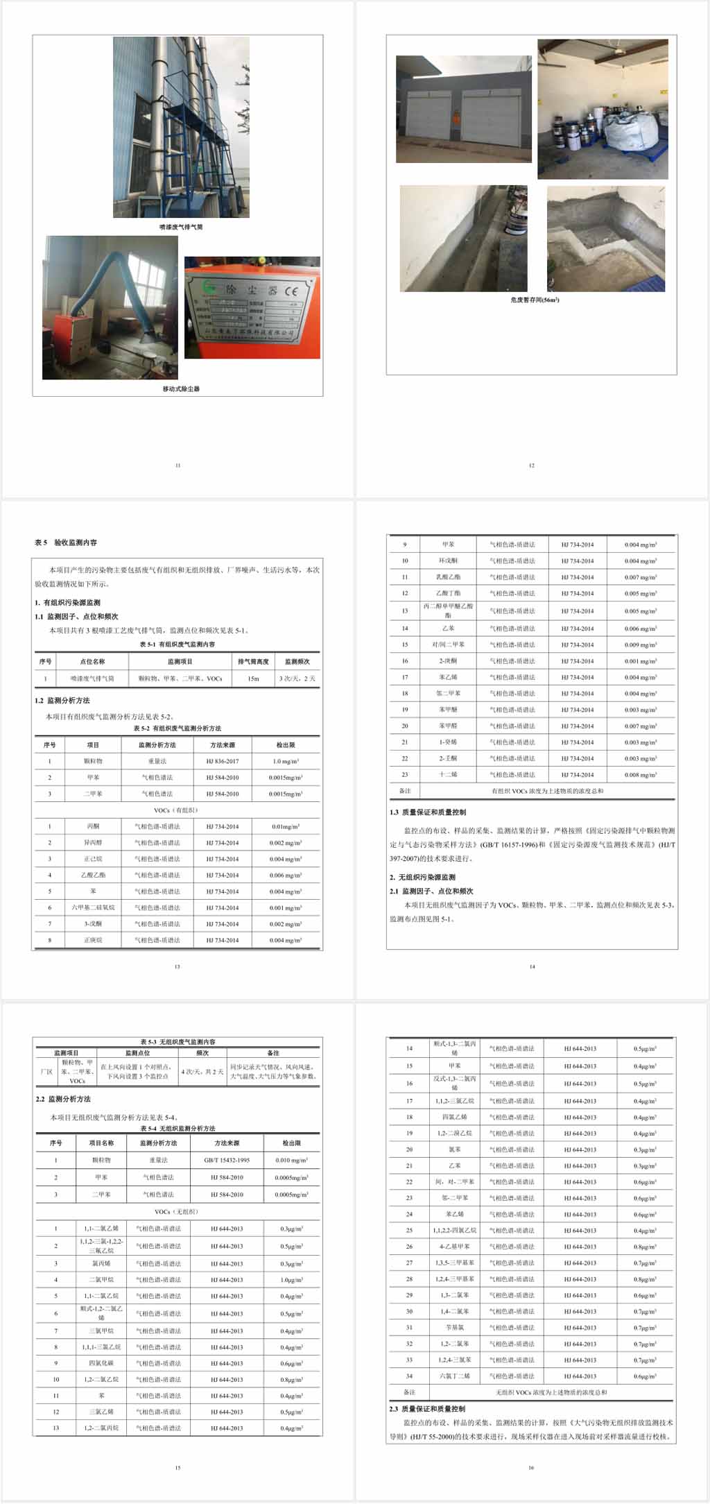 煙臺沃爾姆真空設(shè)備有限公司環(huán)境保護(hù)驗收監(jiān)測表公示3